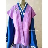 Inuyasha Naraku Blue Kimono Cosplay Costume