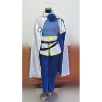 Puella Magi Madoka Magica Miki Sayaka Male Genderbend White Blue Cosplay Costume