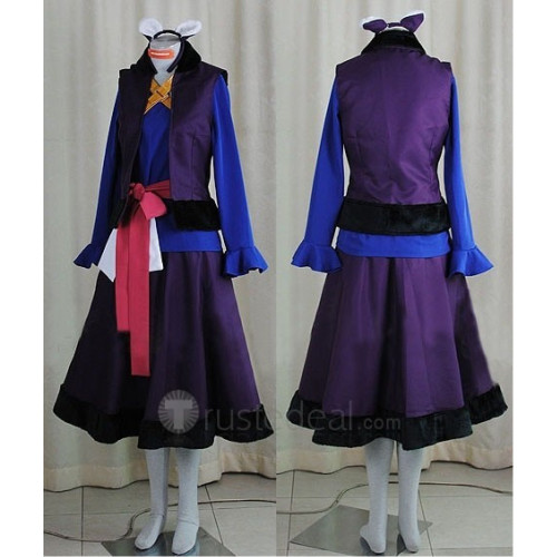 Spice and Wolf Holo Blue Purple Cosplay Costume