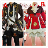 Genshin Impact Diluc Klee Cosplay Costumes