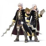 Fire Emblem: Awakening Avatar Robin Black Cosplay Boots Shoes