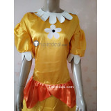 Super Mario Princess Daisy Yellow Cosplay Costume