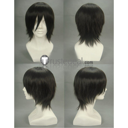 Bleach Espada Ulquiorra Cifer Black Cosplay Wig