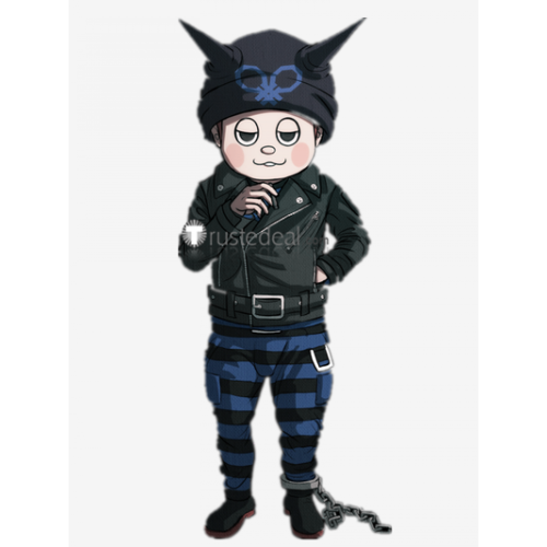 Danganronpa V3 Killing Harmony Ryoma Hoshi Black Blue Cosplay Costume