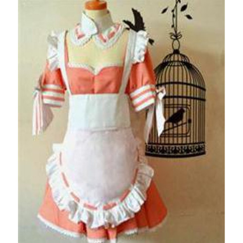 Inu x Boku SS Shirakiin Karuta Maid Outfit Cosplay Costume