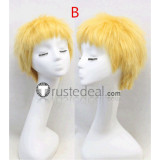 One Piece Donquixote Doflamingo Blonde Yellow Short Cosplay Wig
