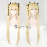 Dead or Alive DOA5 Marie Rose Blonde Ponytails Cosplay Wig