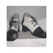 Black Butler Ciel Phantomhive White Black Cosplay Boots Shoes