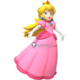 Super Mario Princess Peach Pink Dress Cosplay Costume 2