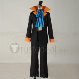 One Piece Brook Black Cosplay Costume