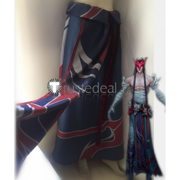 League of Legends LOL Yone Cosplay Skirt Bandages Costume
