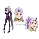 That Time I Got Reincarnated as a Slime Shion Purple Ponytail Cosplay Wig