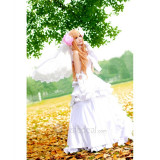 Sword Art Online Asuna White Wedding Dress
