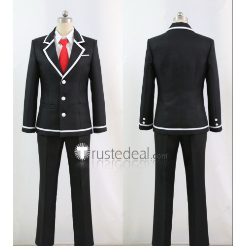 Binan Koukou Chikyuu Bouei Bu Love Earth Defense Club Black Uniform Cosplay Costume