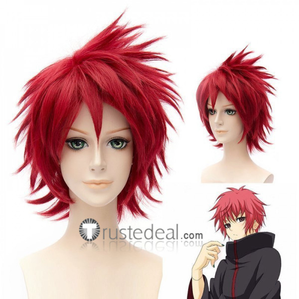 Naruto Sasori Cosplay Red Wig