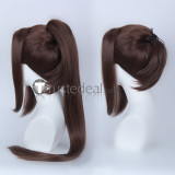 The King of Fighters KOF Mai Shiranui Black Brown Ponytail Cosplay Wigs