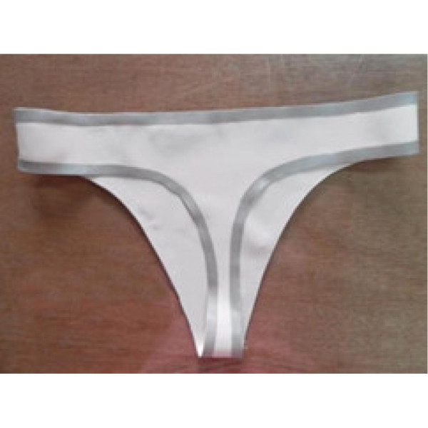 White Sexy Latex Underwear