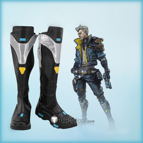 Borderlands 3 Zane Cosplay Shoes Boots