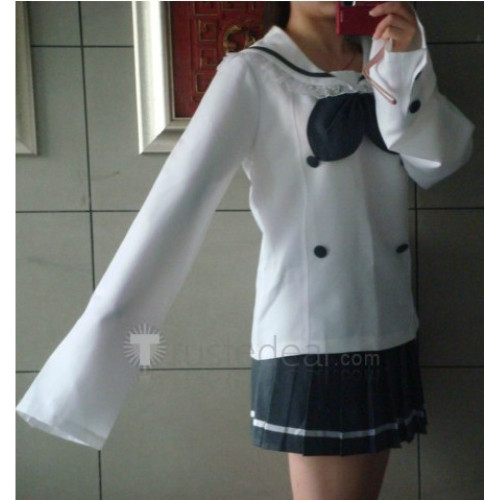 Lucky Star Akira Kogami Winter School Uniform Cosplay Costume