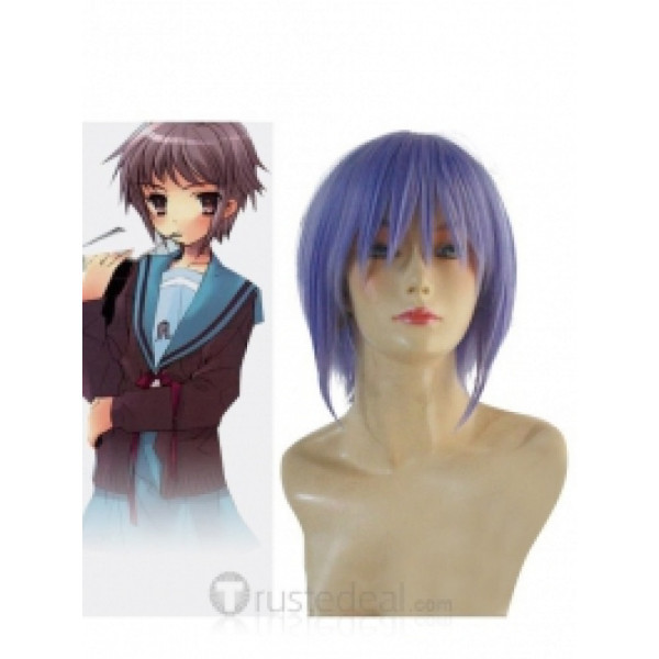 Suzumiya Haruhi no Yuutsu Nagato Yuki Cosplay Wig