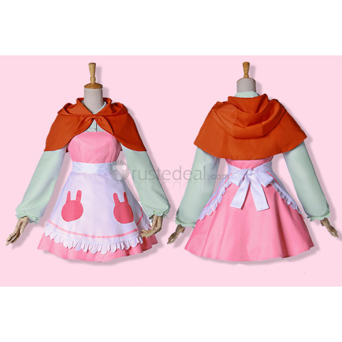 Kobayashi-san Chi no Maid Dragon﻿ Kanna Kamui The Little Match Girl Little Red Riding Hood Cosplay Costume