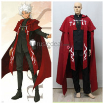 Fate Apocrypha Fate Grand Order Servant Shirou Kotomine Red Black Cosplay Costume
