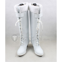 One Piece Robin Nico White Cosplay Boots Shoes