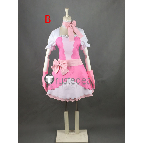 Hetalia Axis Powers France Francis Bonnefoy Magical Girl Pink Cosplay Costumes