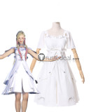 Final Fantasy XIV 14 Minfilia Warde Ryne White Dress Cosplay Costumes