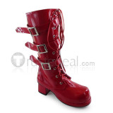 Beautiful Sweet Red One Piece Perona Lolita Boots Shoes