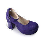 Purple High Heels Lolita Shoes