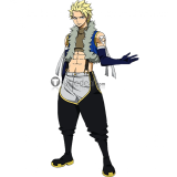 Fairy Tail Sting Eucliffe Blue Black Cosplay Costume