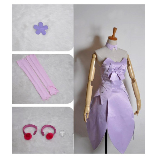 Sword Art Online Yui Purple Cosplay Dress 3