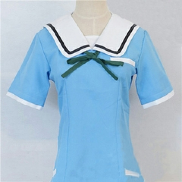 Yowamushi Pedal Miyahara Girls Summer Uniform Cosplay Costume
