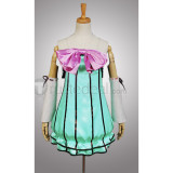 Vocaloid Project DIVA Arcade Hatsune Miku Future Tone Green Dress Cosplay Costume