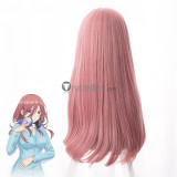 Go-Toubun no Hanayome The Quintessential Quintuplets 5 Equal Brides Ichika Nino Miku Yotsuba Itsuki Nakano Fuutarou Uesugi Pink Red Cosplay Wigs