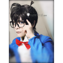 Detective Conan Kudou Shinichi Conan Edogawa Black Cosplay Wig