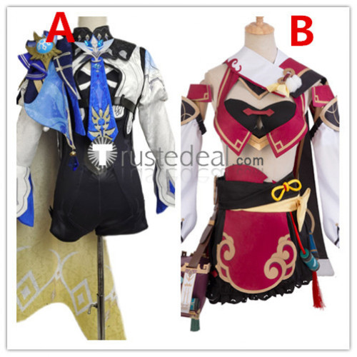 Genshin Impact Eula Yanfei Cosplay Costumes