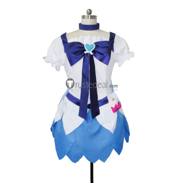 HeartCatch PreCure Cure Marine Blue Cosplay Costume