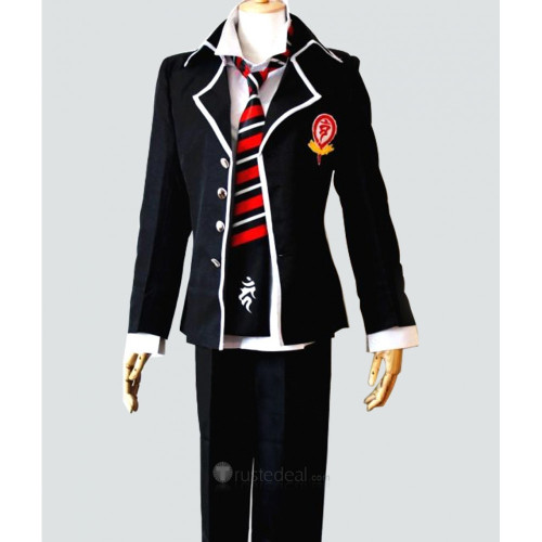 Blue Exorcist Rin Okumura Boys School Uniform Cosplay Costume