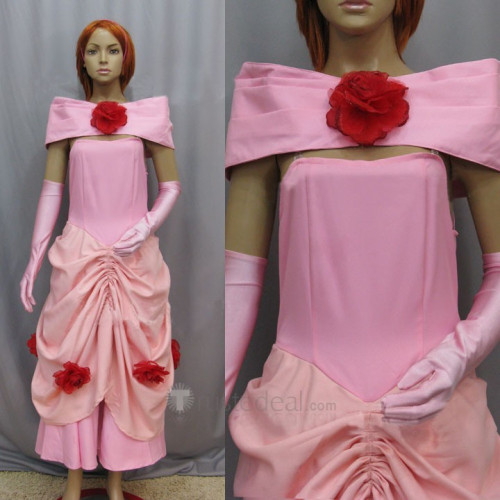 Shin Megami Tensei Persona Yukiko Amagi Pink Cosplay Costume