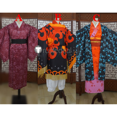 Kimetsu no Yaiba Demon Slayer Amane Tengen Hinokami Kagura Breathing Tanjiro Kimono Cosplay Costumes