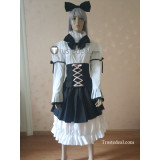 Blend S Hideri Kanzaki White Black Lolita Dress Cosplay Costume