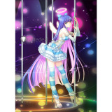 Panty and Stocking with Garterbelt Anarchy Stocking Angel White Cosplay Costume 1