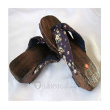 Hakuouki Chizuru Yukimura Wood Sandals Cosplay Geta Shoes