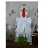 Pokemon Gijinka Gardevoir White Green Cosplay Costume