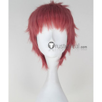 Seraph of the End Owari no Serafu Shihou Kimizuki Dark Pink Cosplay Wig