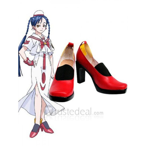 A.R.I.A Aika.S.Granzchesta Imitated Leather Foam Cosplay Shoes Boots