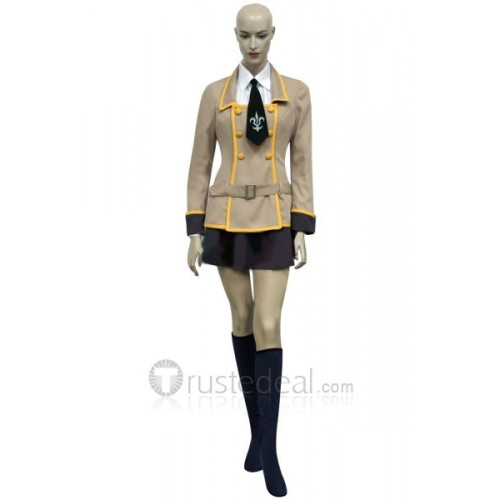 Code Geass Lelouch of the Rebellion Shirley Fenette and Milly Ashford School Uniform Cosplay Costume