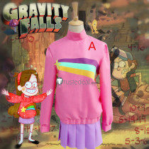 Gravity Falls Mabel Pines Pink Cosplay Costume